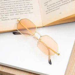 Ted Smith Pink Wayfarer UV Protection Unisex Sunglasses-picture-28