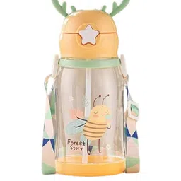 ARPANA BRIGHT Kids Orange Plastic Printed Water Bottle-picture-6