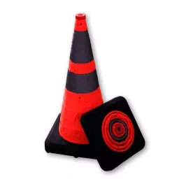 RS PRO Weighted Orange 70 cm Fabric Traffic Cone, 2217860-image-17
