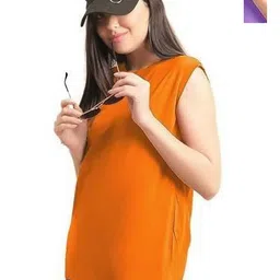 NOTWILD Women 2 V-Neck Applique T-shirt-picture-12