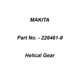Makita Helical Gear Size 47 mm Suitable For 5740NB, Part No 226461-8-picture-14