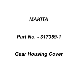 Makita Gear Housing Cover Suitable For 9565H, Part No 317359-1-picture-10