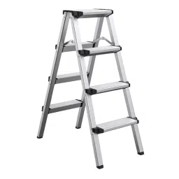 Jawsons Aluminium Ladder Silver 4 Steps-10