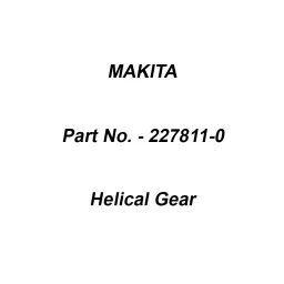 Makita Helical Gear Size 50 mm Suitable For LW1400, Part No 227811-0-picture-15