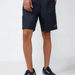 Reebok Navy Regular Fit Shorts-picture-32
