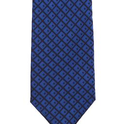 PELUCHE Blue Checked Broad Tie-image-92