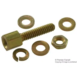 ITT CANNON D Sub Jack Screws D SUB JACK SCREW, FEMALE, #4-40, 12.7MM, D20418-50-image-33