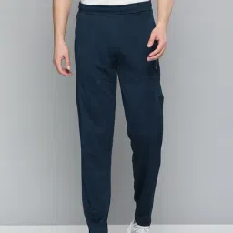 ALCIS Navy Slim Fit Sports Trackpants-image-97