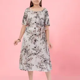 Aarika Kids Girls Pink Color Silk Middi-image-68