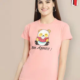 Metronaut Women Typography 2 Printed T-shirt-picture-28