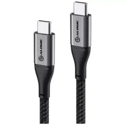 ALOGIC USB Cable Space grey 5 A USB-C to USB-C 480 Mbps Male to Male 30 cm, ULCC2030-SGR-32