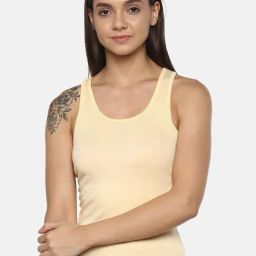 Leading Lady Nude Cotton Non-Padded Camisole-image-98
