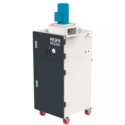 Megpa Dynamics 1020 CMH/600 CFM 2 HP Three Phase Portable Dust Collector, PD1210-27
