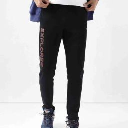 Wildcraft Black Regular Fit Sports Trackpants-image-124