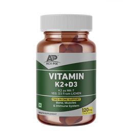 ACV-PIX Vitamin K2 + D3 Tablets - 120 Tablets-image-9