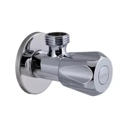 CERA Ultra Chrome Plated Metal Wall Mount Angle Cock with Wall Flange, F8040301 (Pack of 12 Pcs)-5