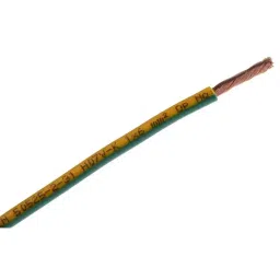 RS PRO 9028451 6 mm² Single Core Hook Up Wire Yellow & Green 100 m-image-80