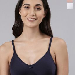 Dollar Missy Pack of 3 Wire-Free Basic Support Bra-picture-10