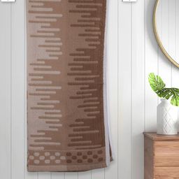 Myntra Elegant Homes Brown & Grey Striped Cotton 450 GSM Bath Towel-image-65