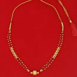 SONI JEWELLERY Gold-Plated Brass Mangalsutra-picture-27