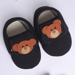 Coco Candy Bear Detailed Booties - Black-image-13