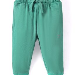 Doreme Single Jersey Knit Ankle Length Lounge Pant  Solid Colour - Castle Green-image-10