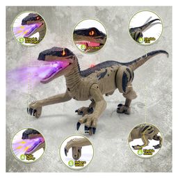 Azhari Remote control dinosaur sound walk  toy for Kids-picture-10