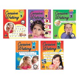 Cursive Writing Books, Set of 5 Books - English-73