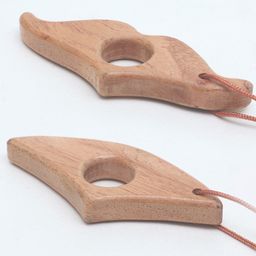 Opatoys Wooden Page Holder Combo Set, Reading Aid for Adults- Book Lovers Gift Bookworm Bookmark- Neem Wood (2 pieces)-image-17