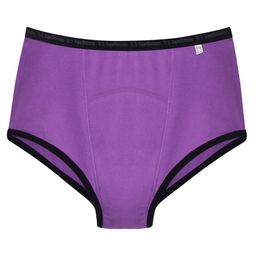 SuperBottoms Maxabsorb Bamboo Cotton Solid Stain Proof 8Hr Absorbent Period Panty - Lilac-image-37