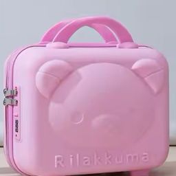 CuddleNest Vanity Case - Cosmetic Bag with Lock, Strap & Zipper-image-2