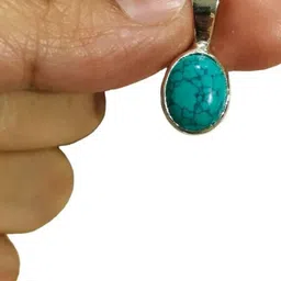 GenZcomplex Silver-Plated Oval Pendants-17