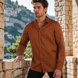 Celio Men Classic Opaque Casual Shirt-image-48