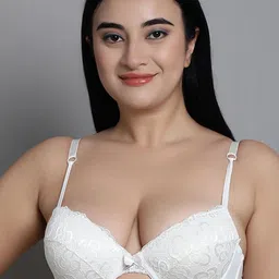 MAKCLAN Floral Bra Medium Coverage Underwired Lightly Padded-picture-31