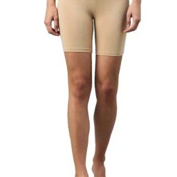 SELVIA Beige Sports Shorts-image-84
