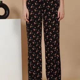 Sweet Dreams Women Printed Cotton Lounge Pants-image-45