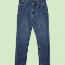 Pantaloons Junior Blue Cotton Regular Fit Jeans-picture-37