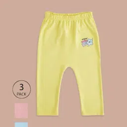 Pantaloons Baby Multicolor Cotton Printed Pants (Pack of 3)-picture-44