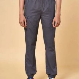 Coolsters by Pantaloons Kids Grey Cotton Regular Fit Joggers-picture-41