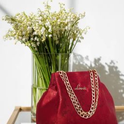 Lavie Red Synthetic Potli-picture-13