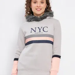Duke Grey Graphic Print Hoodie-image-18