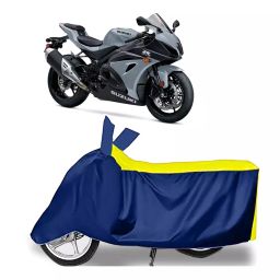 Auto Pearl Two Wheeler Cover for Suzuki GSX R1000 - Yellow, Blue-image-51