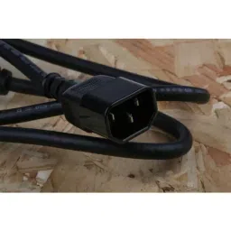 RS PRO Power Cord IEC C14 Plug to IEC C15 Socket 1 m, 1230951 image 5
