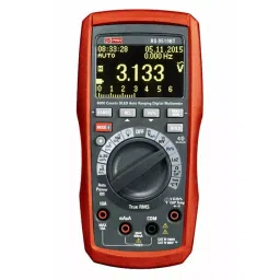 RS PRO RS-9519BT Handheld Digital Multimeter 10 A AC/DC 1000 V AC Max UKAS Calibrated, 2048328-7