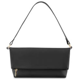 Fastrack Black Solid Medium Shoulder Handbag-image-31