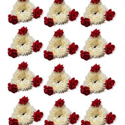 Adhvik Women Beaded Hair Accessory Set of-4
