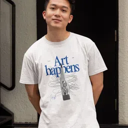 MASTI TEES Men Typography Printed Round Neck Cotton T-shirt-picture-21