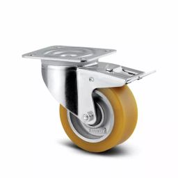Tente Braked Swivel Castor Wheel, 250 Kg Capacity, 125 mm Wheel, 3477 ITP 125/30 P62-image-70