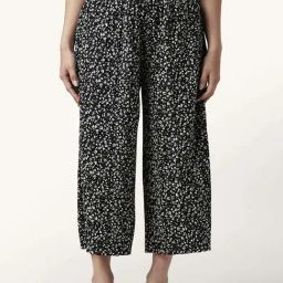 Honey by Pantaloons Black Printed Palazzos-picture-43