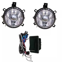 Auto Pearl Fog Lamp Lights With Wiring kit & Switch Compatible For Ford Figo-6